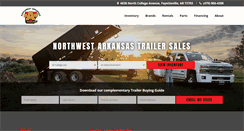 Desktop Screenshot of nwatrailers.com